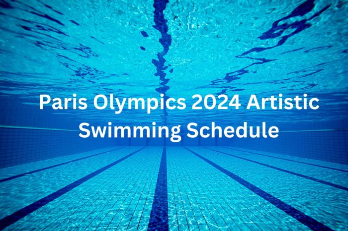 Paris olympics artistic swimming