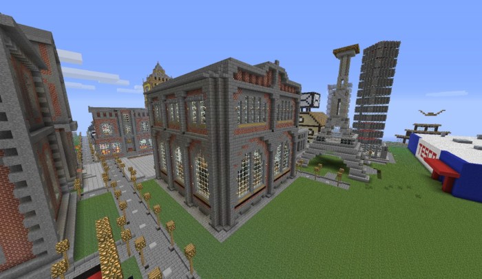 Historical Reconstructions in 3D Minecraft for Educational Projects